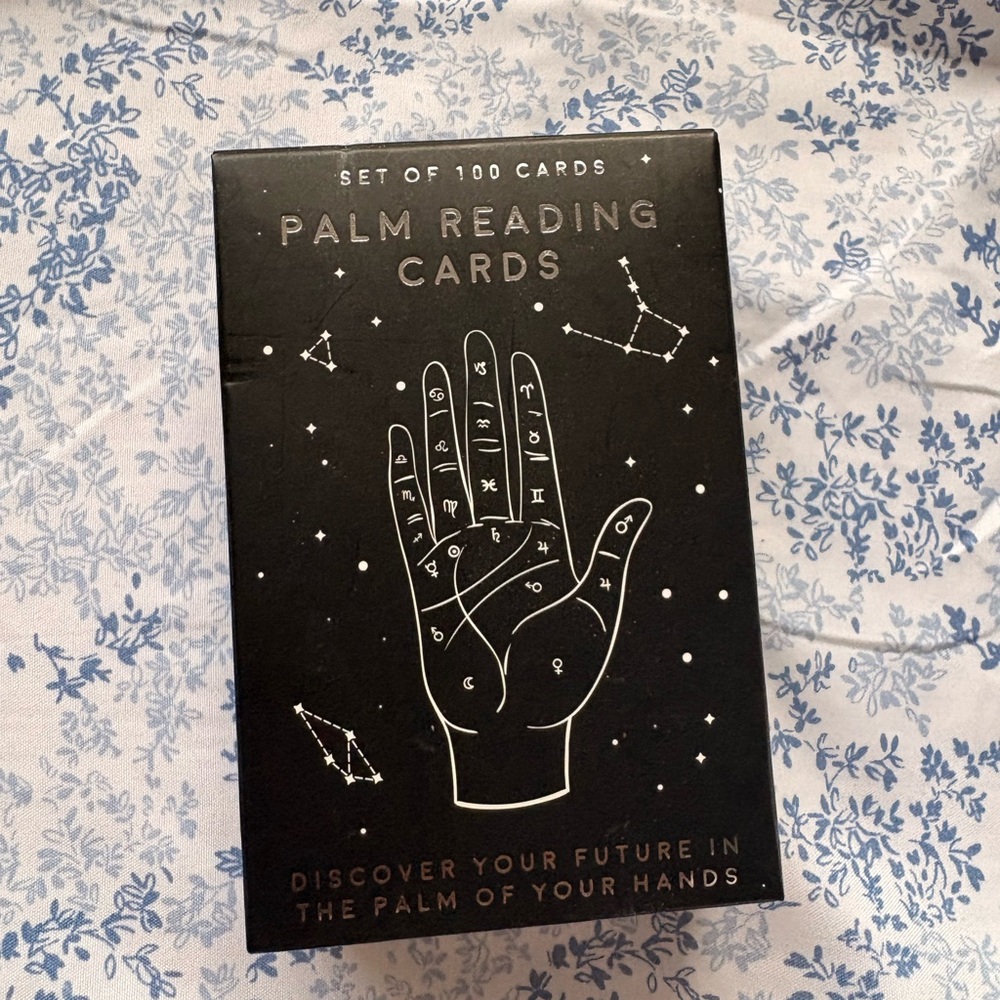 Palm Reading Cards Set